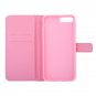 For iPhone 8+ & 7+ heel Magnetic Leather Case with Holder, Card Slots & Wallet