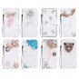 For iPhone 8+ & 7+ Bowknot Diamond Magnetic Leather Case with Holder, Card Slots