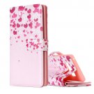 For Galaxy Note 8 Love Pattern Leather Case with Holder, Card Slots & Wallet