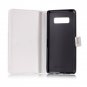 For Galaxy Note 8 Rose Pattern Leather Case with Holder, Card Slots & Wallet