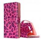 For Galaxy Note 8 Leopard Pattern Leather Case with Holder, Card Slots & Wallet