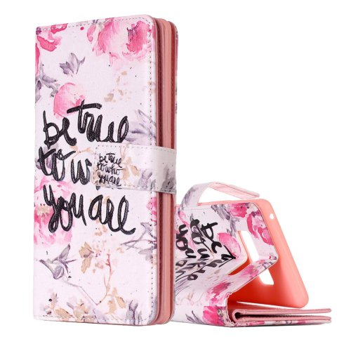 For Galaxy Note 8 Be true Pattern Leather Case with Holder, Card Slots & Wallet