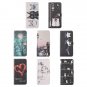 For Galaxy Note 8 Heart Pattern Leather Case with Holder, Card Slots & Wallet