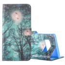 For Galaxy Note 8 Trees Pattern Leather Case with Holder, Card Slots & Wallet