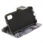 For iPhone X Lion Pattern Flip Leather Case with Holder, Card Slots & Wallet