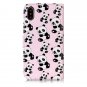 For iPhone X Embossed Panda Flip Leather Case with Holder, Card Slots & Wallet