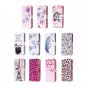 For iPhone X Deer Flip Leather Case with Holder, Card Slots & Wallet