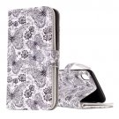 For iPhone X Butterflies Flip Leather Case with Holder, Card Slots & Wallet