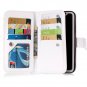 For iPhone X Butterflies Flip Leather Case with Holder, Card Slots & Wallet