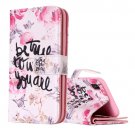 For iPhone X Be True Flip Leather Case with Holder, Card Slots & Wallet