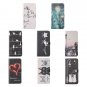 For iPhone X Girl and Aslan pattern Leather Case with Holder, Card Slots & Wallet