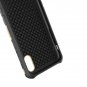 For iPhone X Black Gearwheel TPU + PC Case with Rotatable Holder & Armband