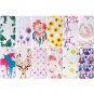 For iPhone X Pink Plum Blossom Pattern TPU Protective Case