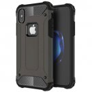 For iPhone X Magic Armor TPU + PC Combination Case - Bronze