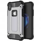 For iPhone X Magic Armor TPU + PC Combination Case - Grey
