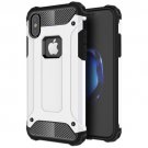 For iPhone X Magic Armor TPU + PC Combination Case - White