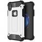 For iPhone X Magic Armor TPU + PC Combination Case - White