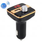 Wireless Car FM Player Car Dual USB Charger with LED Screen Support Hand-free and TF Card