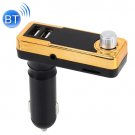 Wireless Car FM Player Car Dual USB Charger with LED Screen Support Hand-free and TF Card