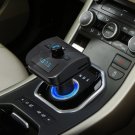 FM Transmitter and 3.1A USB Car Charger MP3 Player Support USB SD TF