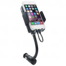 8 Pin Plug Car Charger Holder Music LCD FM Radio Broad Hands free Transmitter