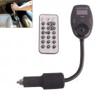 610S Hands-free Car Kit Bluetooth FM Modulator with 21 Keys Remote Controller