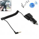 Car Charger Bluetooth 3.5mm AUX Audio Receiver Music Adapter with USB Port