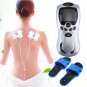 Digital LCD Meridian Therapy Machine Acupuncture Pulse Muscle Massager with A pair of Massage Shoes