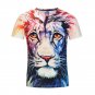 Newest Summer Unisex The Lion Unique 3D Print Tees T Shirts