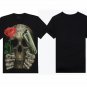 Digital Skull 3D Printed Casual Creative Short Sleeve Top T-shirt