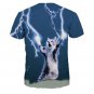 Galaxy Space Printed 3D Psychedelic Creative T Shirt