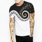 Unisex 2 Sides Printed 3D Summer Couple T-shirt Black