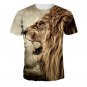 3D Double Side printing Male Fashion arder stamp T-shirts