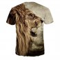 3D Double Side printing Male Fashion arder stamp T-shirts