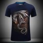 3D Men's Short Sleeved Printed T-shirts - 2 colors
