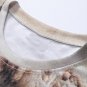 Creative 3D Print T-Shirt Punk Casual Short Sleeve Round Neck Top