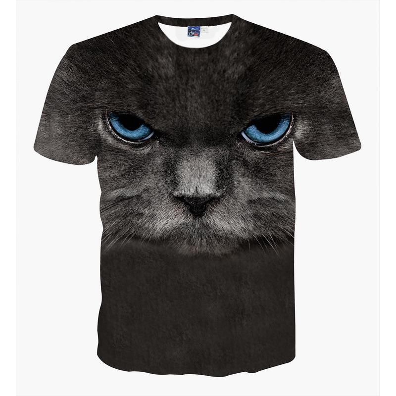 Casual 3D Print Short Sleeve T-Shirt - Model 3