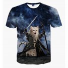 Casual 3D Print Short Sleeve T-Shirt - Model 4