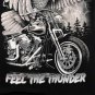Eagle Scooter Printed Pure Cotton Round Collar Men's Short-sleeved T Shirt
