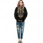 Lion Digital 2 Sides Printing Unisex Models Long Sleeve Hooded Sweater