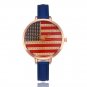 Women Digital Dial Leather Band Quartz Analog Wrist Watches - 7 colors