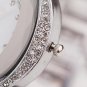 Luxury Oval Dial Mesh Strap Crystal Women Dress Watches - 2 colors