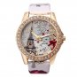 Tower Vogue Fashion Bright Faux Leather Strap Watches - 6 colors