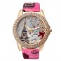 Tower Vogue Fashion Bright Faux Leather Strap Watches - 6 colors