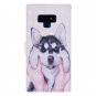 For Galaxy Note 9 Husky Horizontal Flip Leather Case with Holder, Card Slots & Wallet