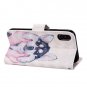 For iPhone XR Husky Horizontal Flip Leather Case with Holder, Card Slots & Wallet