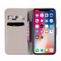For iPhone XR Leopard Horizontal Flip Leather Case with Holder, Card Slots & Wallet