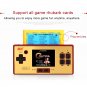 EU Plug 89 in 1 Classic Games Retro Card Handheld Game Console with 3.0 inch Color Screen