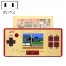 US Plug 89 in 1 Classic Games Retro Card Handheld Game Console with 3.0 inch Color Screen