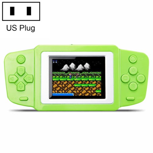 US Plug 268 in 1 Games Handheld Game Console with 2.5 inch Color Screen - 3 colors